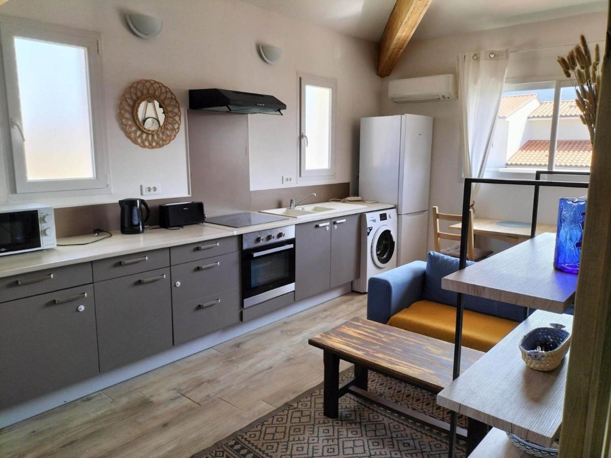 "Les Bambous" Studio Cosy Climatise Au Calme De 37 M2 Parking Gratuit A Argeles Sur Mer Dış mekan fotoğraf