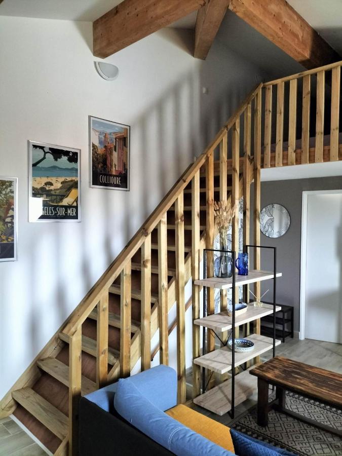 "Les Bambous" Studio Cosy Climatise Au Calme De 37 M2 Parking Gratuit A Argeles Sur Mer Dış mekan fotoğraf